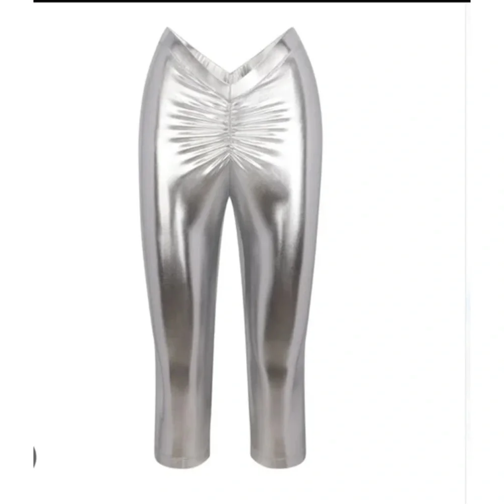 SKIMS | Metallic Swim V Waist Pant NWT